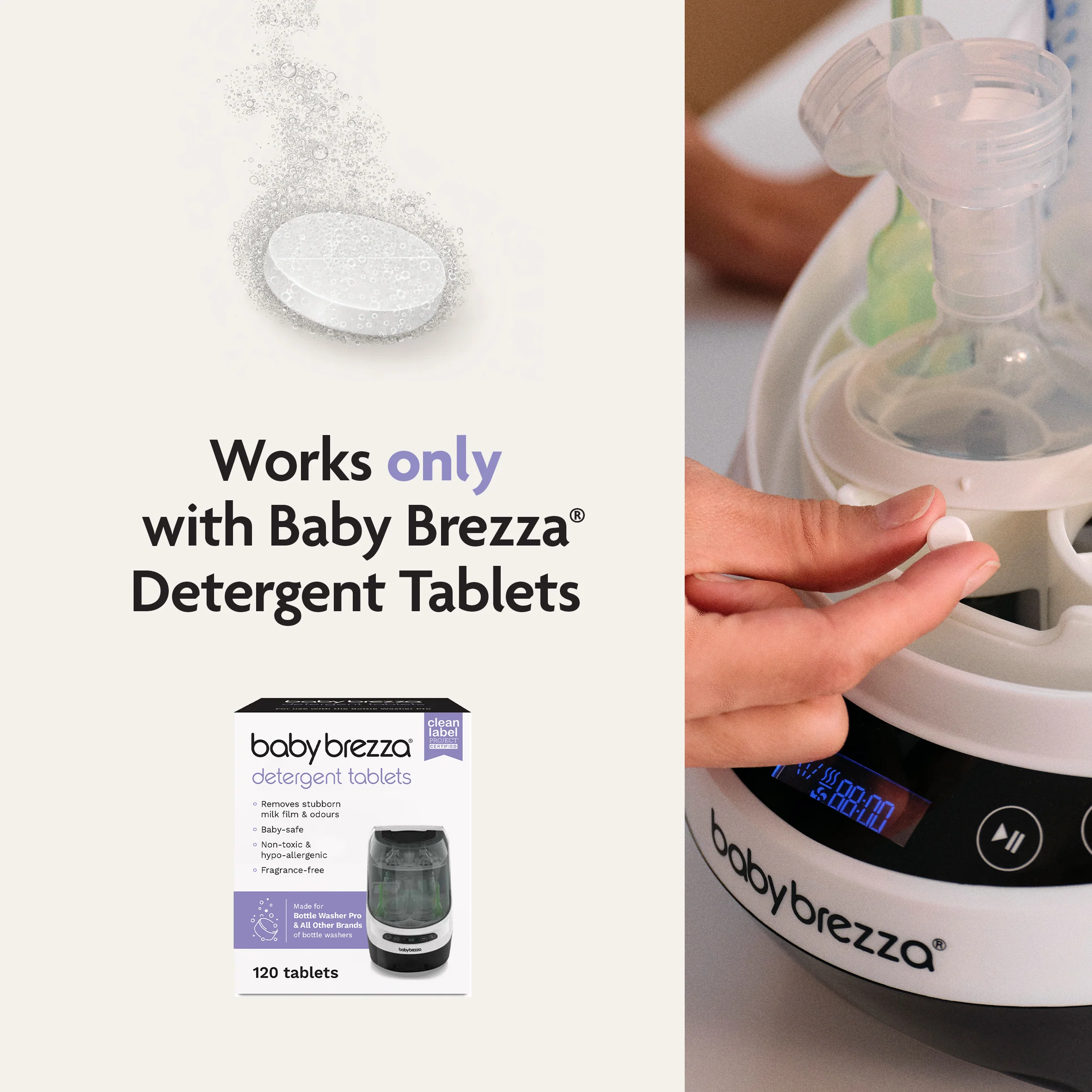 Bottle Washer Pro - All In One Washer, Steriliser, Dryer - REMOVES 100% of Milk Residue - Image 13