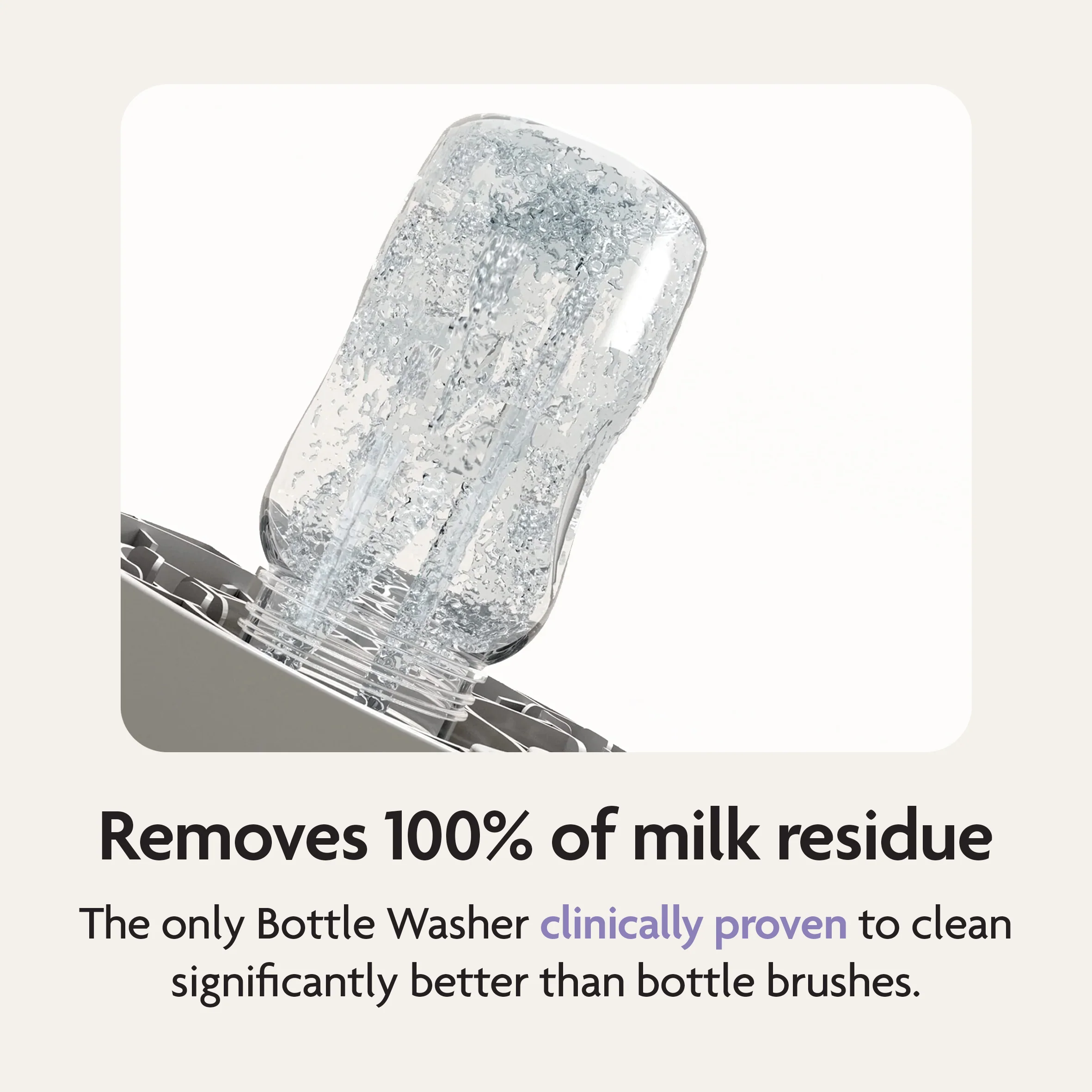 Bottle Washer Pro - All In One Washer, Steriliser, Dryer - REMOVES 100% of Milk Residue - Image 3