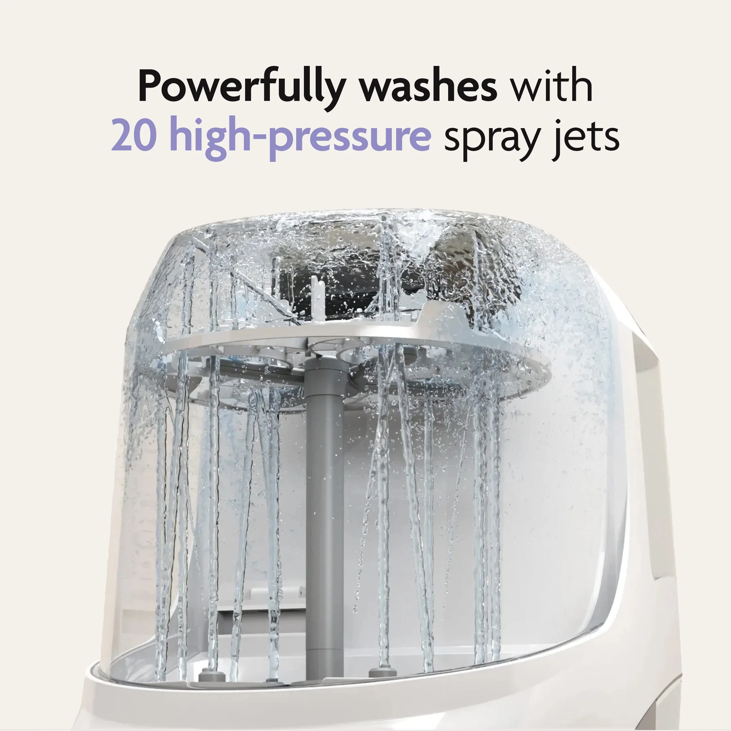 Bottle Washer Pro - All In One Washer, Steriliser, Dryer - REMOVES 100% of Milk Residue - Image 6