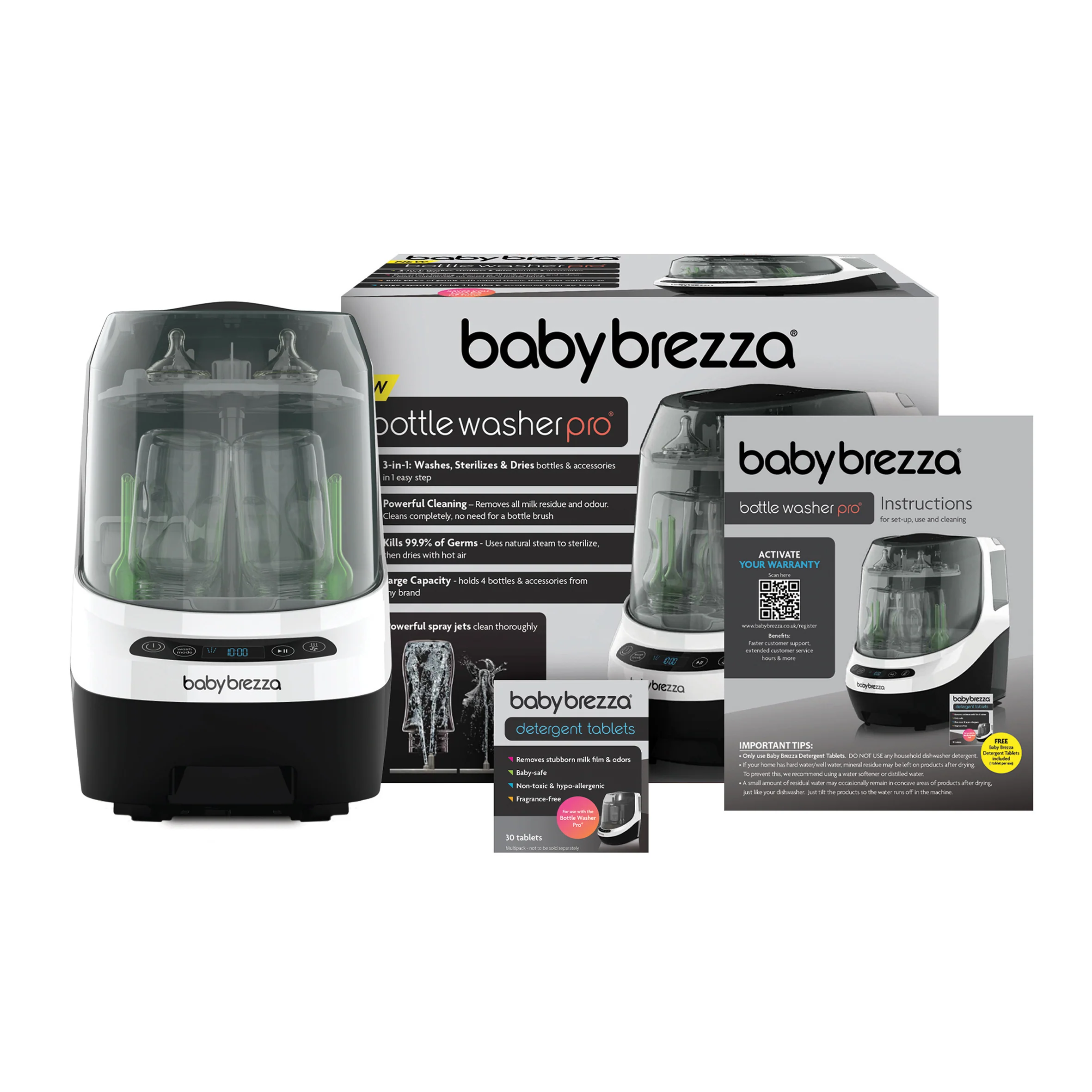 Bottle Washer Pro - All In One Washer, Steriliser, Dryer - REMOVES 100% of Milk Residue - Image 18