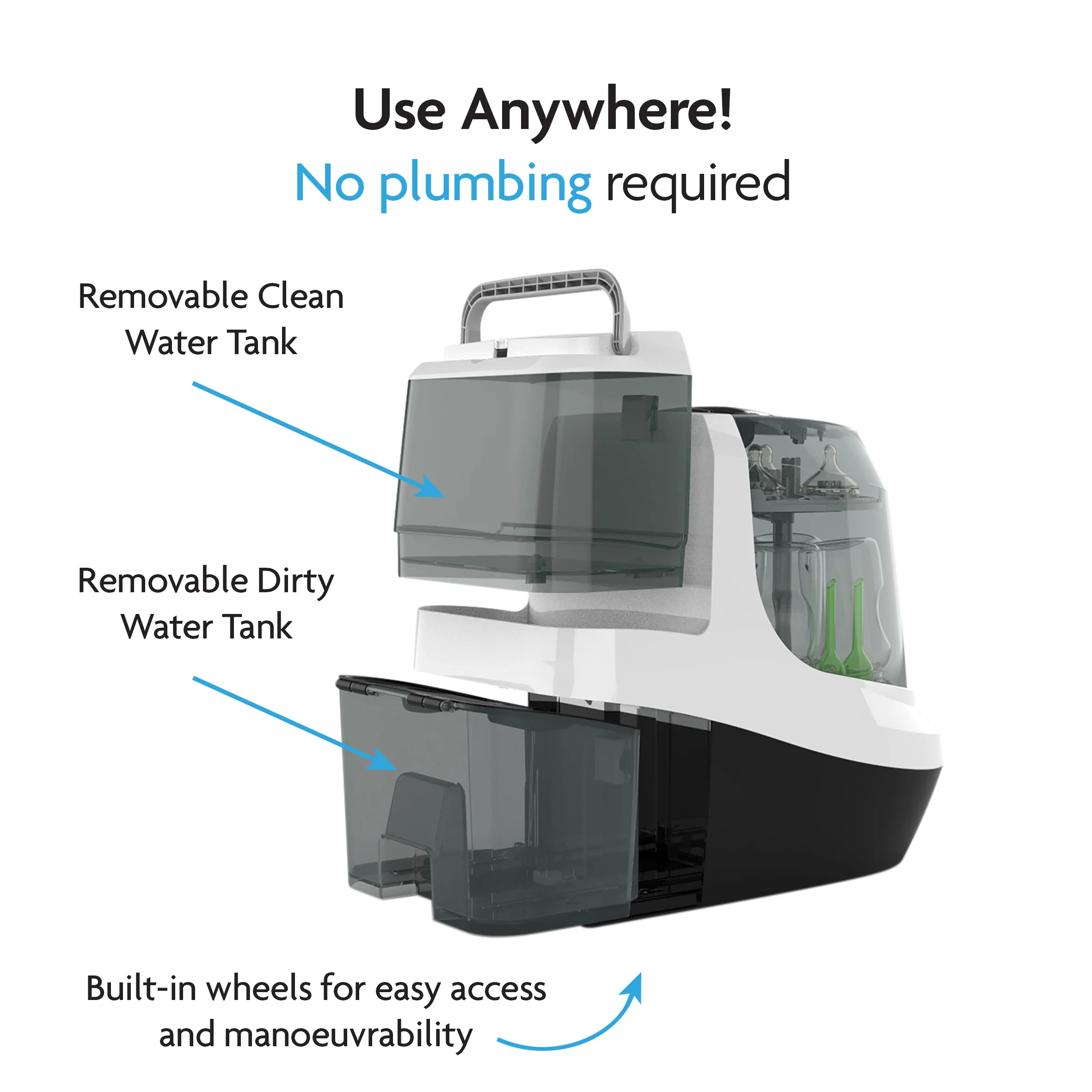 PERFECT BOTTLE PREP BUNDLE: Formula Pro Advanced, Black + Bottle Washer Pro - Image 8