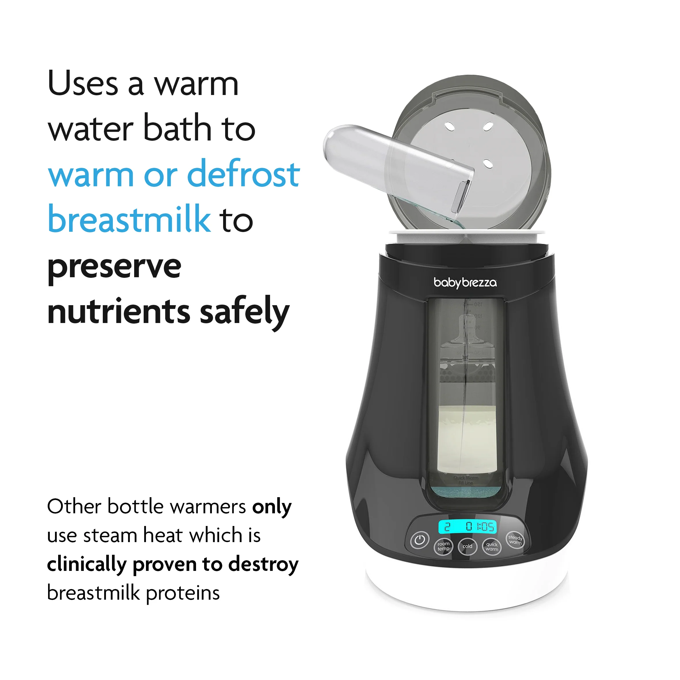 WARM & CLEAN BUNDLE: Steriliser Dryer Advanced + Bottle & Breastmilk Warmer - Image 7
