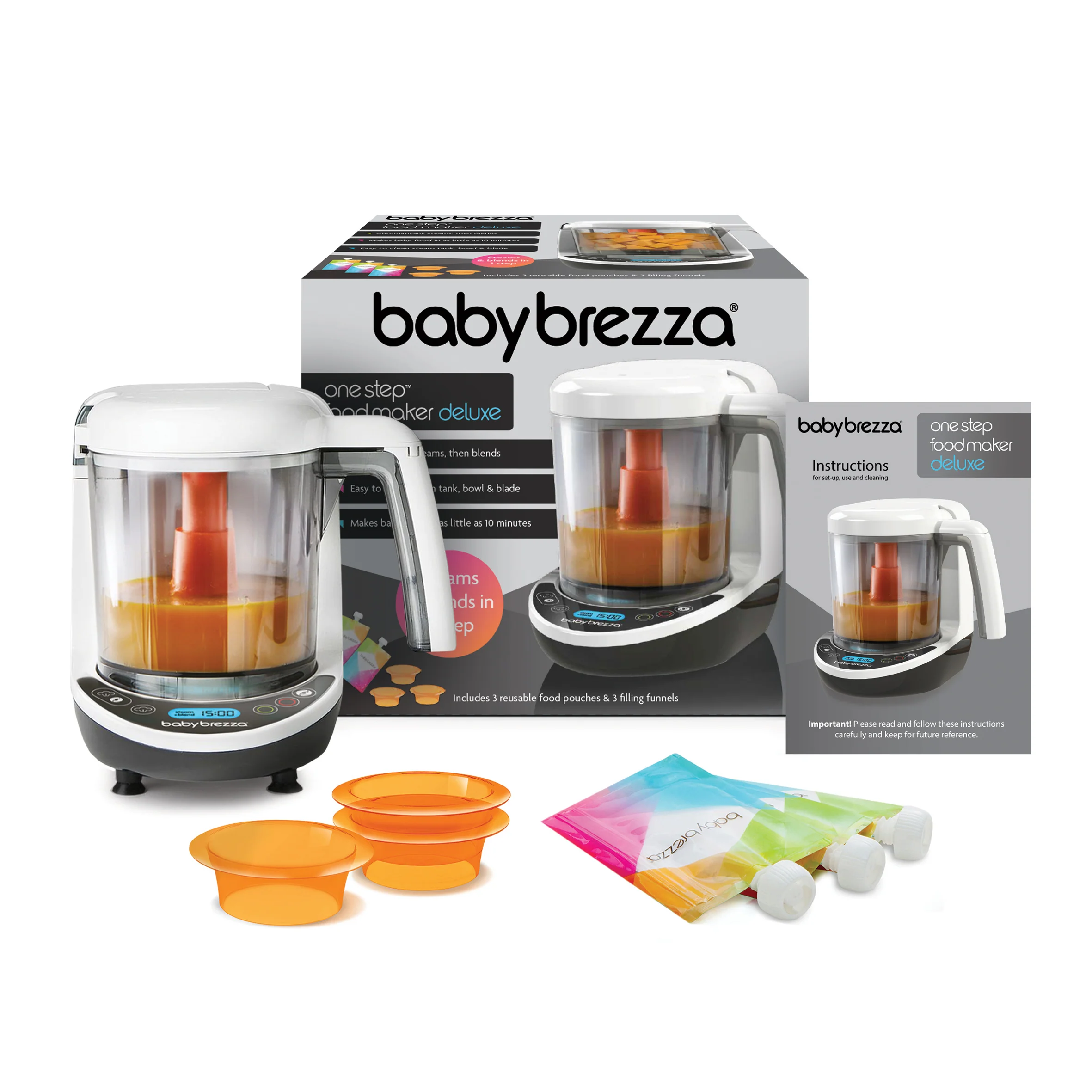 One Step Food Maker Deluxe + FREE Pouches - Image 14