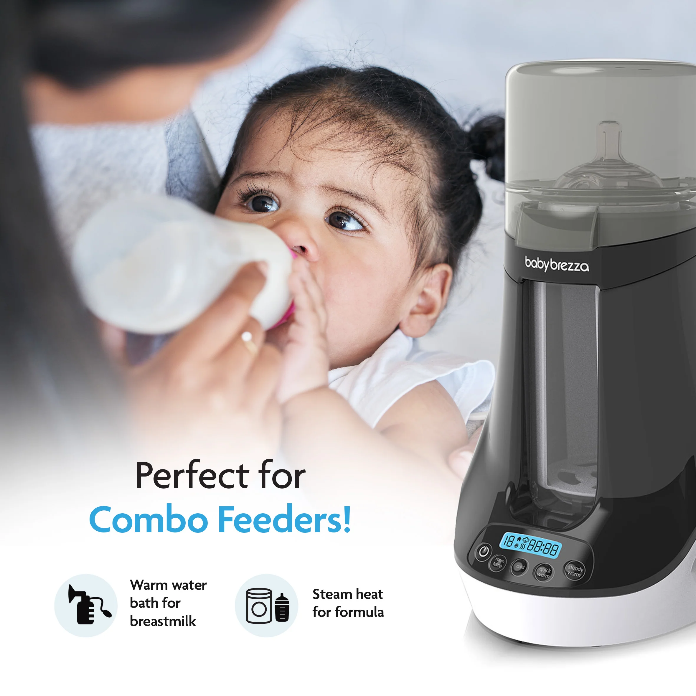 COMBI-FEEDING BUNDLE: Formula Pro Advanced + Bottle & Breastmilk Warmer - Image 14