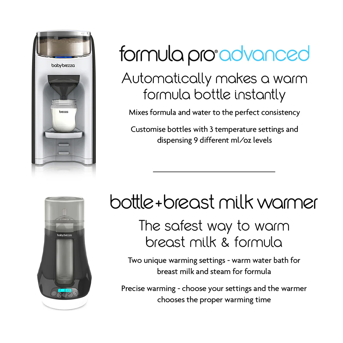 COMBI-FEEDING BUNDLE: Formula Pro Advanced + Bottle & Breastmilk Warmer - Image 7